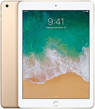 Apple iPad 9.7 con WiFi, 128 GB - Oro (modelo 2017) - (Renovado)