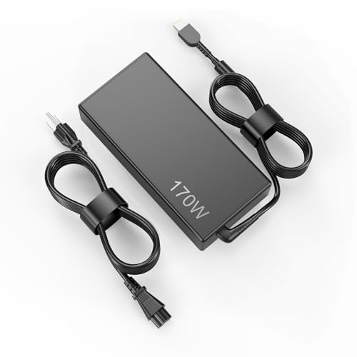 170W Charger for Lenovo ThinkPad P50 P51 P52 P53 P70 P71 P73 T15g W540 W541 T540P P15 P17 P15V P15G T15P P1 Power Laptop Adapter Supply
