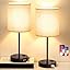 （2 Pack) Rattan & Black(Base)-3000K Bulbs Included