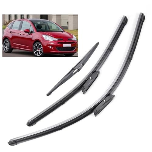 Essuie-glace Citroën C3 MK2 fatigués ? Remplacez l'avant et l'arrière