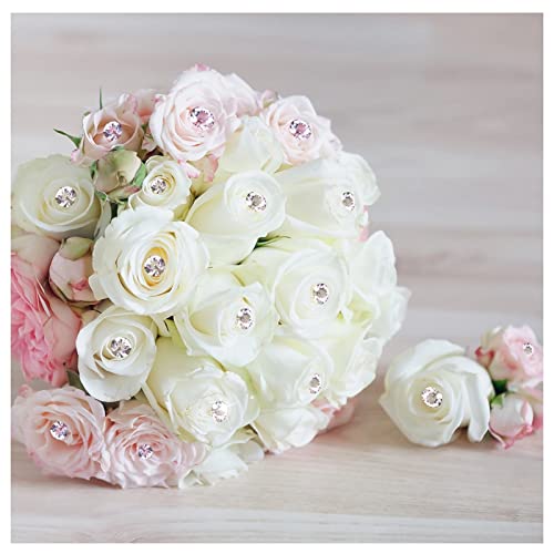 100 spilli da cucito, con testa a sfera, per matrimonio, fiori e asole, per bouquet da sposa, fiori, fai da te