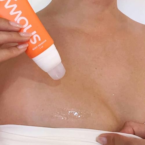 Colle invisible pour vêtements pour corriger les décolletés instables - 2