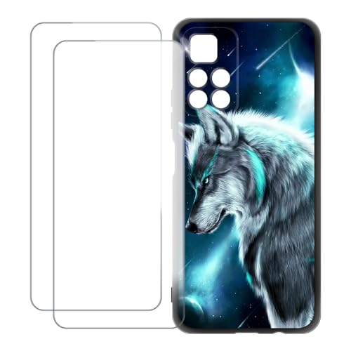 UOGNADGD Xiaomi Redmi Note 11T 5G �Ƃ̌݊������� �J�X�^���J���t���P�[�X�{�����K���X�ی�t�B����2���t�� ? �Ռ��z�������h�~ (�T 3)