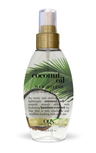 (OGX) Organix Coconut Oil Weightless Hydrating Oil Mist 4oz by (OGX) Organix