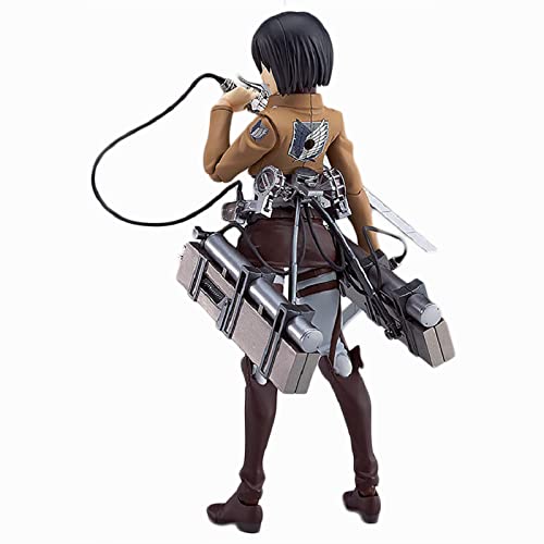 Ackerman Figure, Ellen, Levi Ackerman, Mikasa Ackerman Figure, Action Character Attack On Titan Pvc Toy Action Figure Statue (Mikasa Ackerman) #TOP6