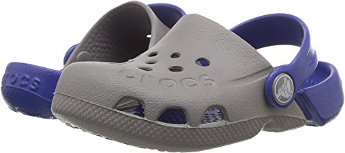 Image of Crocs Crocband Electro Kids, smoke /cerulean blue, 8 M US Toddler