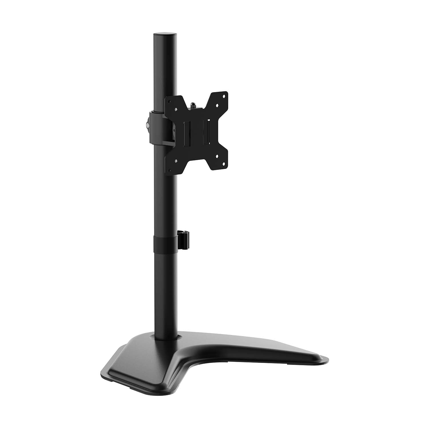 AISENS Soporte de mesa con peana eco giratorio e inclinable para monitor TV 10kg de 17 32 Negro-image