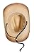 Men's Corona Extra Straw Beach Cowboy Hat with Curved Brim Tan