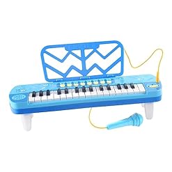 Amagogo Piano numérique électronique, Clavier pour Enfants, Jouet de Puzzle Multifonction à 37 Touches Portable avec Support de Musique Piano à , Bleu - Les Beatles, Paul McCartney, John Lennon, RIngo Starr, George Harrison Amagogo Piano numérique électronique, Clavier pour Enfants, Jouet de Puzzle Multifonction à 37 Touches Portable avec Support de Musique Piano à , Bleu – Image 7