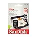SanDisk Ultra 128GB microSDXC UHS-I Card with Adapter, Black, Standard Packaging (SDSQUNC-128G-GN6MA)