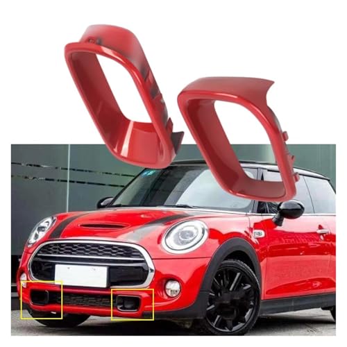 Cubierta de ventilación de luz antiniebla para parachoques de Mini Cooper F55 7