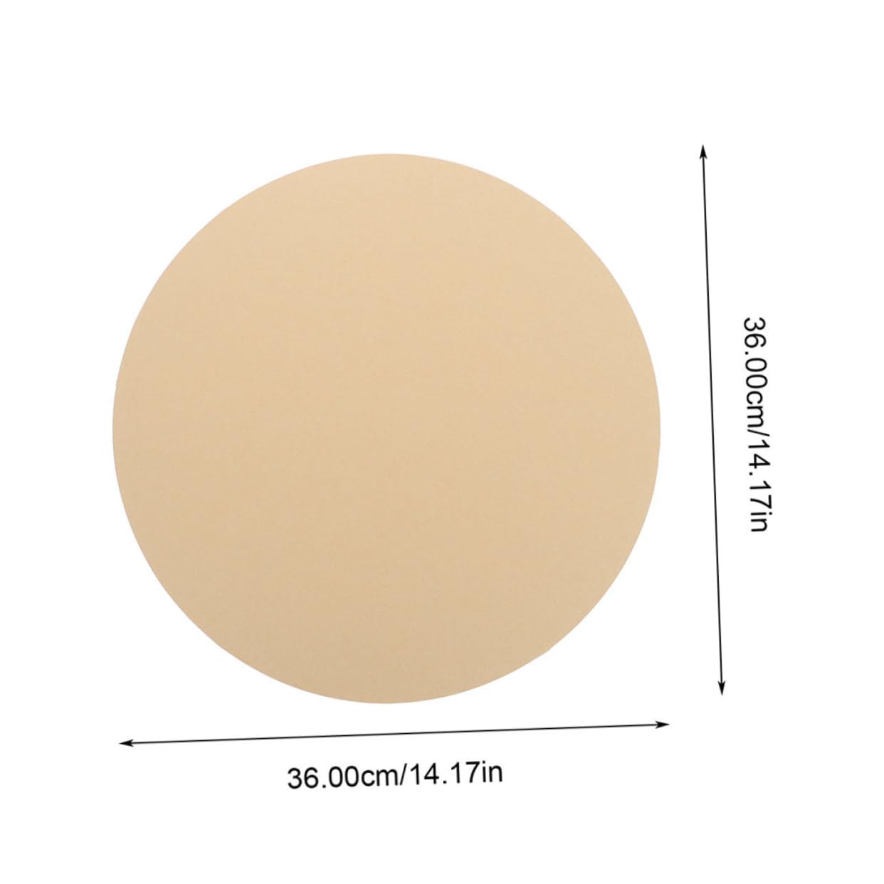 Tofficu 25pcs Round Cardstock Paper for Card Making DIY Art Craft Paper Smooth Texture Handmade Art Card Drawing