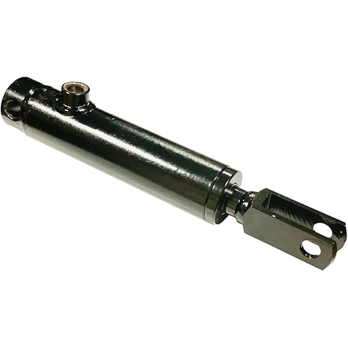 Spare Parts Holland - Hydraulic Brake Cylinder - 25mm Internal Spring Trailer Brake Actuator for Tractor Agricultural Equipment - Heavy-Duty Farm Implement Brake System Component - Black Finish