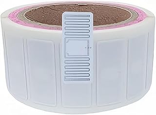 YANZEO 1000Pcs UHF RFID Tags 43x18mm 3M Long Range 860-960MHZ RFID Stickers ISO/IEC 180000-6C EPC Class1 Gen2