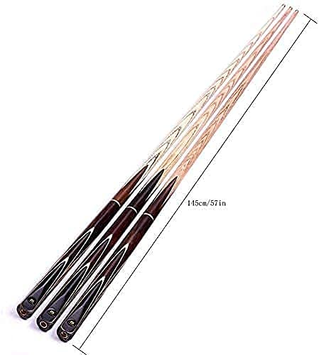 Taco de billar de madera de fresno 145 cm con punta 9.5 mm miniatura 4
