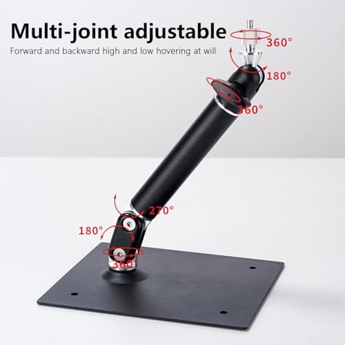 Soporte Ajustable de Escritorio para Proyector con Base Estable miniatura 4