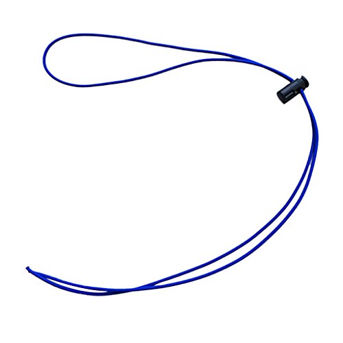 Paowsietiviity Reemplazo de goma elástico de la correa de la máscara de las gafas de natación/del buceo Rosy, azul, 114cm