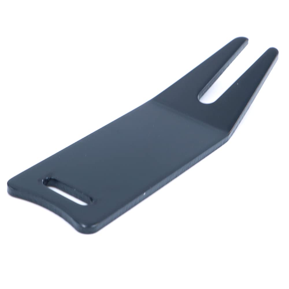 Aluminio Paquete de 2 Herramientas de Reparación de Divot de Golf Negro