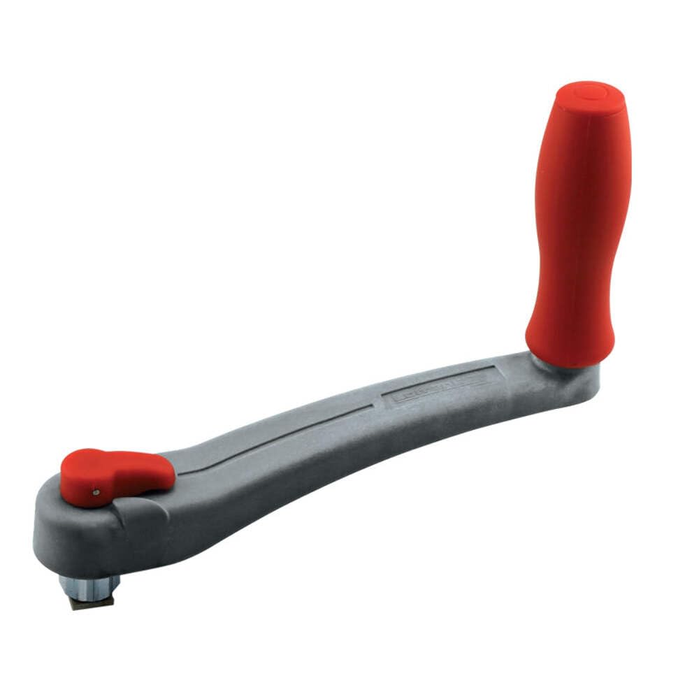 Lalizas Winch Handle, Glass Reinforced PA, with Lock, Grey, Available in Two Lengths: 7.8'' (20cm) & 9.8'' (25cm)