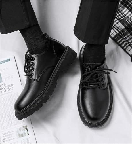 Mens Business Casual Shoes Comfortable Office Work Wedding Oxford Classic British Style Korean Fashion Groom Groomsman3