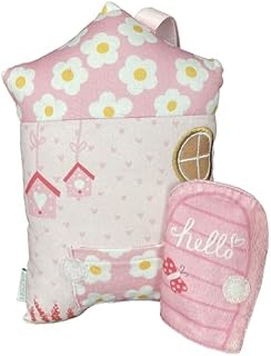 Splosh Tooth Fairy House Pink - Magical Tooth Fairy Pillow with Fairy Door to Place Lost Tooth, Tooth Fairy Gifts for Girls, Boys and Toddlers, Tooth Fairy Bag for Every Lost Tooth