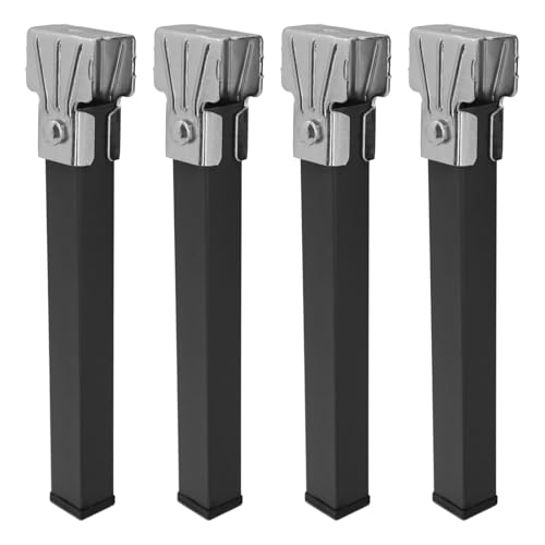 Wolfpack Linea Profesional Juego Patas Somier Cuadradas 4 Unidades Tubo 30x30 Mm. Para Somier De 40x30 Mm. Altura 25 Cm.