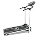 Cecotec RunnerFit Step Laufband, schwarz. 12 voreingestellte Programme, LED-Display, 10 km/h, mit Lautsprecher, magnetisches Sicherheitssystem, zusammenklappbar, 1000 W. (Schwarz)
