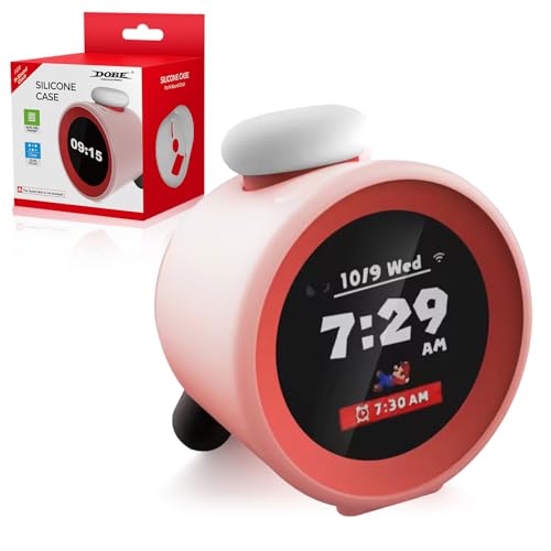 For �j���e���h�[�T�E���h�N���b�N Alarmo (�A���[��) �P�[�X �J�o�[ Mosasa Nintendo Alarmo (�A���[��) �V���R���ی�P�[�X �[�d�֗� �S�ʕی� �����h�~ ����~�� �y�� �L�Y�h�~ �X���� ���^ ���s �ϏՌ� �h�o-�z��