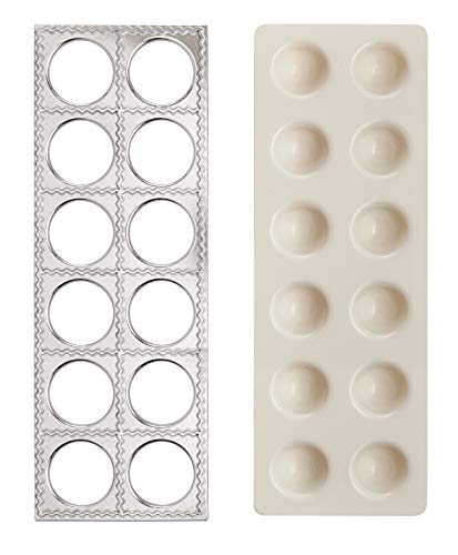 Fantes Grandpa Dante's Aluminum Ravioli Form - Thumbnail 5