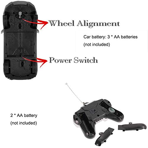 Lamborghini Sesto Elemento Rc Car 1:24 Scale Remote Control Model Vehicle, 2.4Ghz - Grey #TOP3