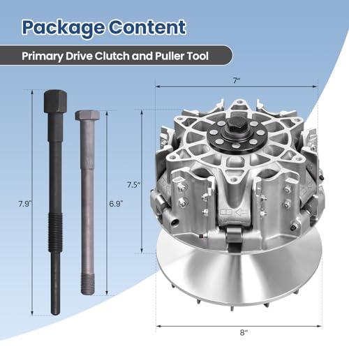 Hodflop 420280608 Primary Drive Clutch with puller Compatible with Can-Am Defender HD10 2016-2023, Defender HD9 2021-2023 420280605 420280662 420280746 420280595 420280596, 420280609 by hodflop - Image 6