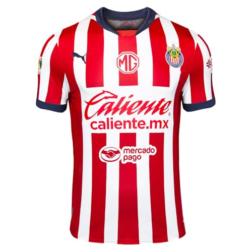 PUMA Mens Chg Home Promo 24-25 Short Sleeve Jersey Casual - Red3