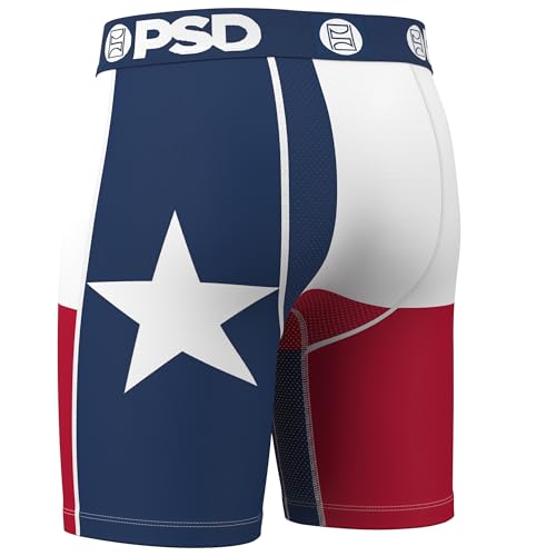 PSD Mens Travel Destination Boxer Briefs - 7 Inch Inseam Breathable and Supportive Men's Underwear with Moisture-Wicking3