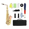 Ytytyt Dual Color Eb Alto Saxofoon Sax Fosfor Koper Instrument Met Carrosserhandschoenen Cleaning Cloth Brush Beginnende…