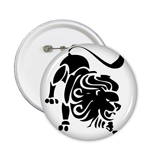 Badge Constellation Lion pour personnaliser vos sacs à dos et vestes, lot de 5