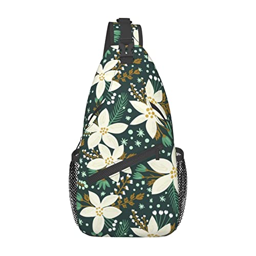 Sac de camping motif floral avec bandoulière réglable unique