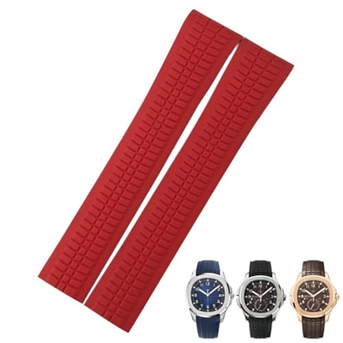 Bracelet Aquanaut Patek Philippe de haute qualité en caoutchouc marron 21mm