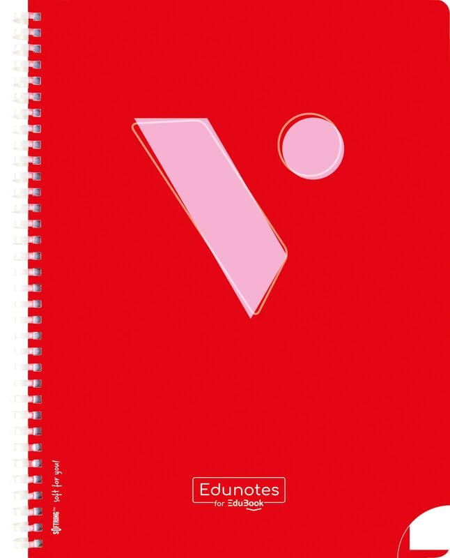 Vicens Vives - Cuaderno A4 Hojas Blancas - 80 Hojas Lisas con Espiral Suave SOFTRING, Papel Extraopaco 80g, QR Educativo - Libreta Escolar A4 sin Rayado, Ideal para Zurdos, Hecho en España