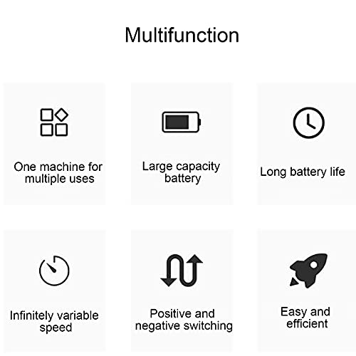 Lithium-Bohrmaschine, wiederaufladbare Zweigang-Bohrmaschine, Pistolenbohrmaschine, multifunktionaler Haushalts… – Bild 3