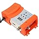 Digitaler HF-Modulator, HDM68 Audio Video HDMI AV zu HF Konverter Unterstützung PAL NTSC Format, VHF UHF HD Modulator für Satelliten Empfänger, Videokamera (EU-Stecker)
