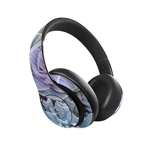 Image of MightySkins Carbon Fiber Skin Compatible with Beats Studio Pro - Succulent | Protective, Durable Textured Carbon Fiber Finish | Easy to Apply, Remove, and Change Style