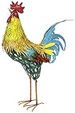 Lieferumfang: 1x Deko Figur aus Metall Hahn XL - Schnelle Bearbeitungszeit, die durchschnittliche Lieferzeit beträgt 1-2 Tage - Neuware, Sofortversand ab Lager, auch an Packstationen und Postfächer möglich - Preise inkl. MwSt, Rechnung per Mail - Im Garantie- oder Gewährleistungsfall lassen wir Sie nicht im Stich, wir stehen zu 100% hinter unseren Produkten. Deutscher Firmensitz und Support - Bitte beachten Sie unsere weiteren Marketplace-Angebote.