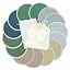 Bean Paste Green, Plain Shape