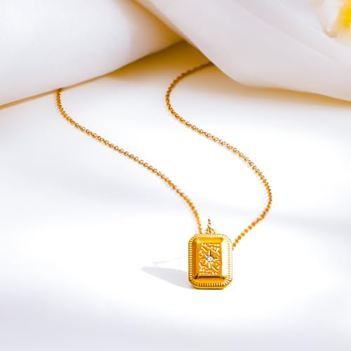 Image of Rubans Demi Fine Stainless Steel Pendant Chain Daily Gift for Women & Girls