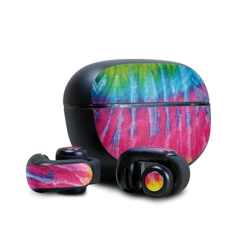 Image of Skin Compatible with Bose Ultra Open Earbuds - Tie Dye 2 - Premium 3M Vinyl Protective Wrap Decal Cover - Easy to Apply | Crafted in The USA by MightySkins