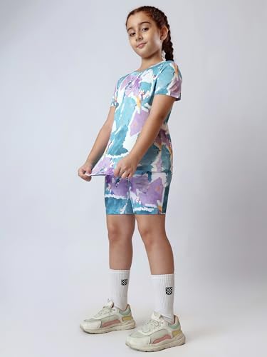 Image of Girl's Active Sports Wear Solid Short Sleeve Running Workout Tshirts Athletic Tops Lightweight Quick Dry Training Yoga Round Neck Tshirt (4 to 14 YRS)