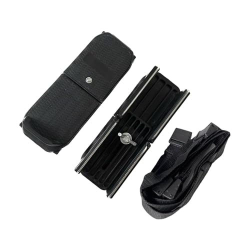 Menolana Adjustable Ice Skates for Kids & Toddlers - Double Runner, Support Learn to Skate - Black