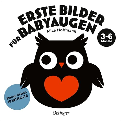 Erste Bilder für Babyaugen. 3-6 Monate: Babys lieben Kontraste....