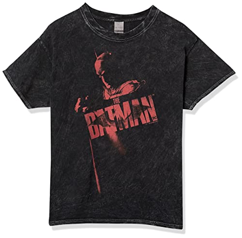 Photo de Warner Bros. Motif Batman dans l'obscurité T-Shirt, Noir, XL Homme