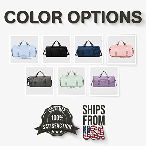 Personalized Ballet Duffle Bag for Women, Girls - Custom Duffel Bag - Different Color & Design Options - Gray3